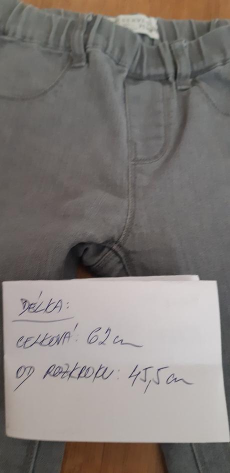 Kalhoty do gumy vel. 116, reserved,116