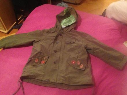 Dívčí bunda květy vel. 92 - 98, 92