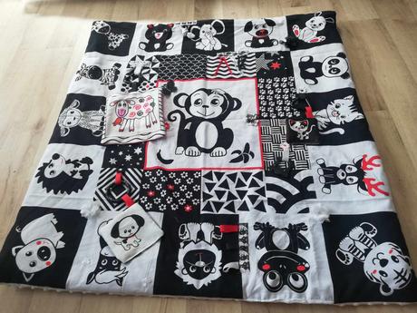 Kontrastní hrací deky mix druhu, 