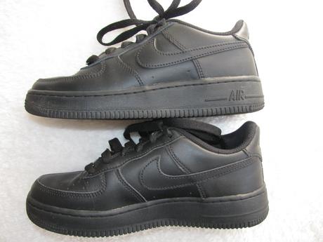 Černé kožené nízké tenisky nike, nike,36