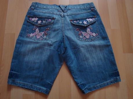 Kraťasy/šortky dámské - džínové, vel. 38, 38