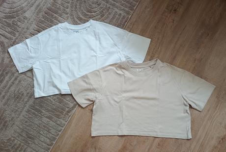 Trička crop top vel. xxs, fishbone,152