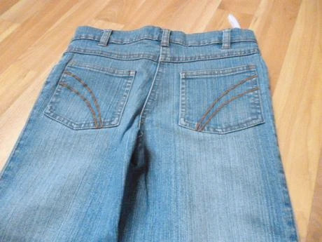 3/4 elastické kalhoty 9-10 blue, 140