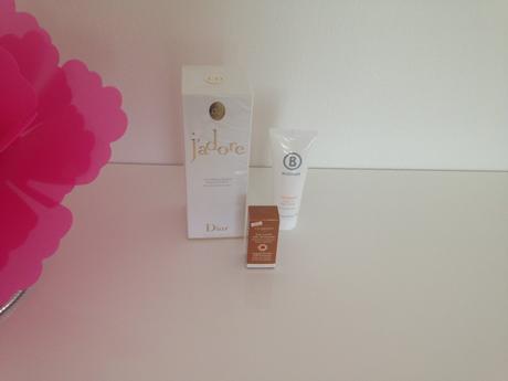 Kozmeticky balicek - dior, bogner, clarins,