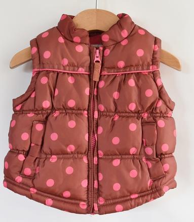 Zateplená vesta vel. 6 - 9 m, next,74