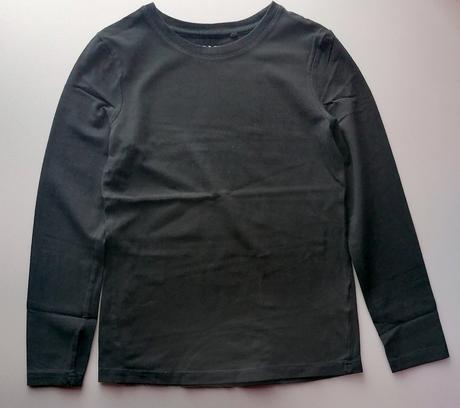 Černé tričko vel 146 - 152, c&a,146