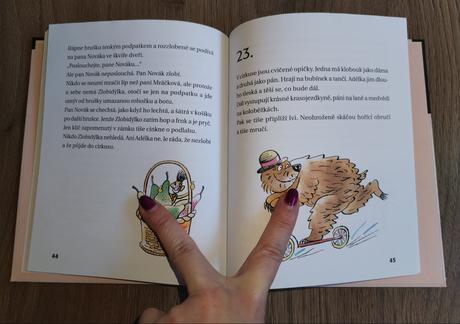 Dětská kniha adélka a zlobidýlko, 