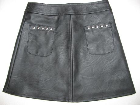 Dívčí sukně ze syntetické kůže, f&f,116