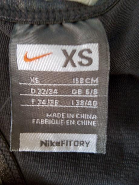 Sportovní podprsenka zn."nike" vel."xs/158", nike,xs