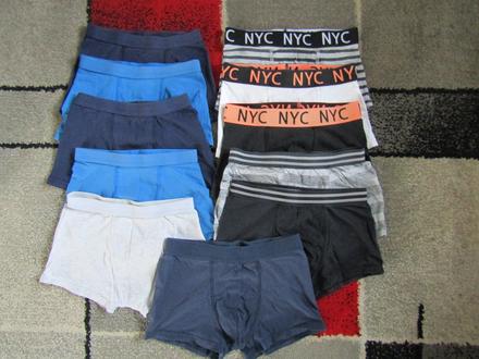 11x trenýrky pro kluka zn.f & f +h & m vel.134/140, f&f,134