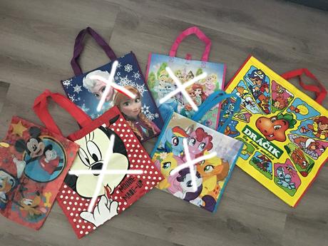 Dětské dárkové tašky,