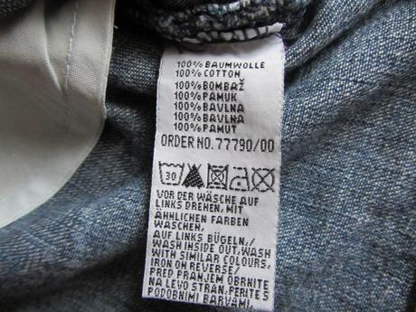 Riflová sukýnka s lacem., kiki&koko,110