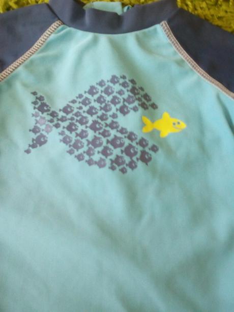 Plavkové koupací triko, f&f,68