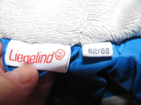 Kojenecká zimní kombinéza s kapucí a návleky, 68