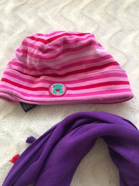 Čepice a šála tcm 86/92 -98, tcm,92