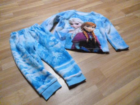 Huňatý komplet vel. 2-4 frozen, disney,98
