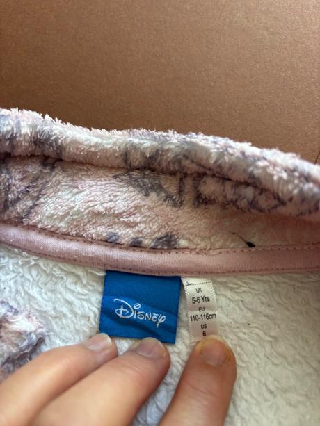 K1/ mikina flecová frozen - v.5/6 let, 116