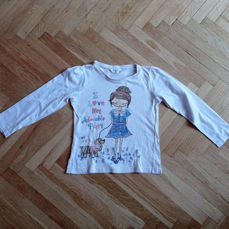 Tričko s holkou a pejskem, pepco,116