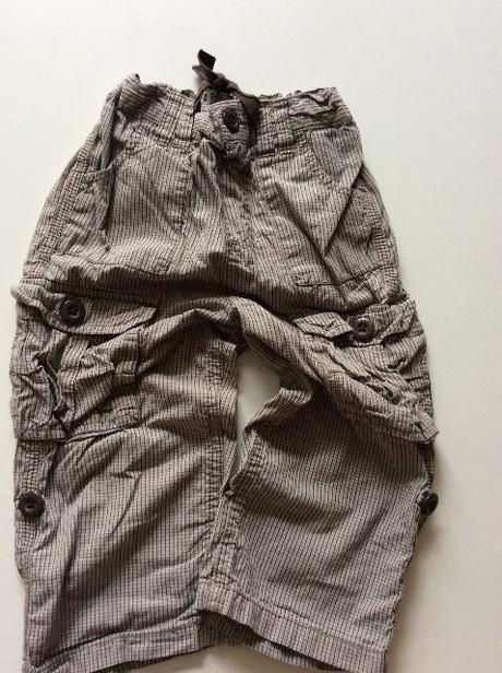 Lehké plátýnkové rollup kalhoty - kapsáče, f&f,92