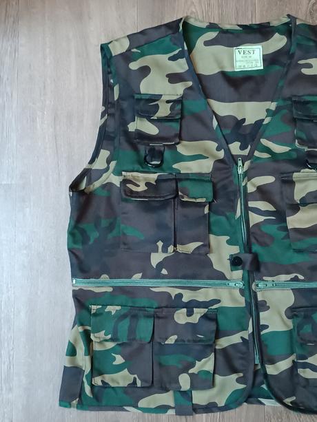 Pánská maskáčová vesta,zn. vest, vel. m, m