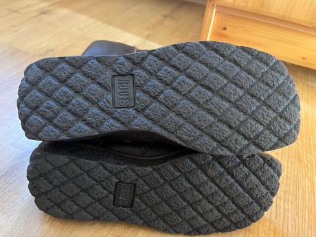 Kožené, zateplené kozačky roots, 37