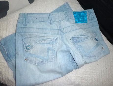 3/4 lehké džíny - vel.m-l, m