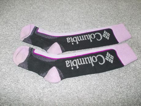 Lyžařské podkolenky, vel. 146/152, columbia,146