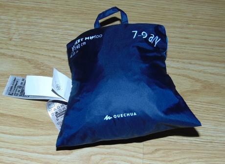 Nepromokavá bunda, pláštěnka, quechua,128