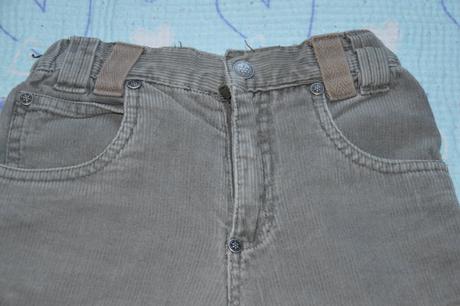 116 manšestrové bavlněné kalhoty, palomino,116