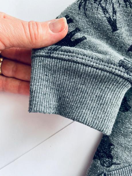 Mikina zateplená s dinosaury - v.18/24 měs, nutmeg,92