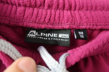Fleecové kalhoty alpine pro 104/110, alpine pro,104