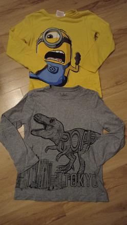 Trička 122/128, 122