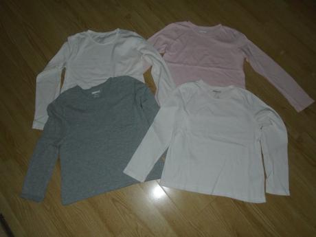 Trička dlouhý rukáv vel. 146 / 152, pepperts,146