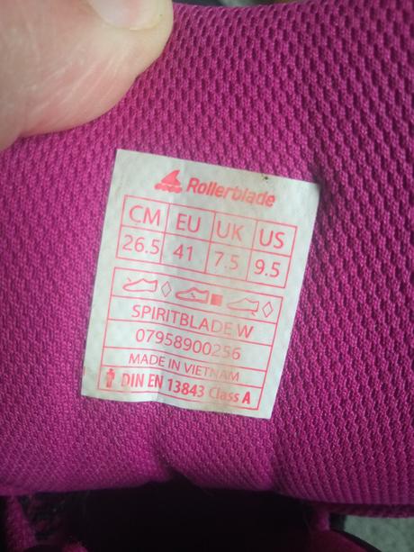 Inline brusle, rollerblade,41