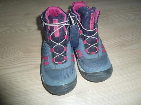 Vysoké nepromokavé turistické boty, decathlon, 32