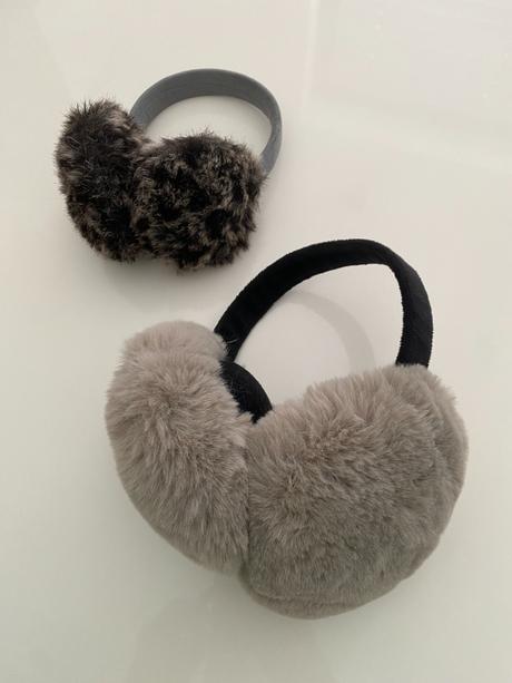 2 ks zimní klapky na uši,