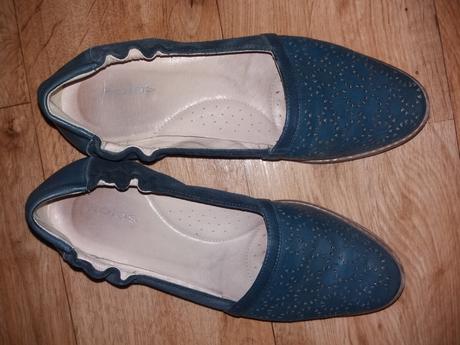 Kožené nazouvací boty wojas vel. 40, 40