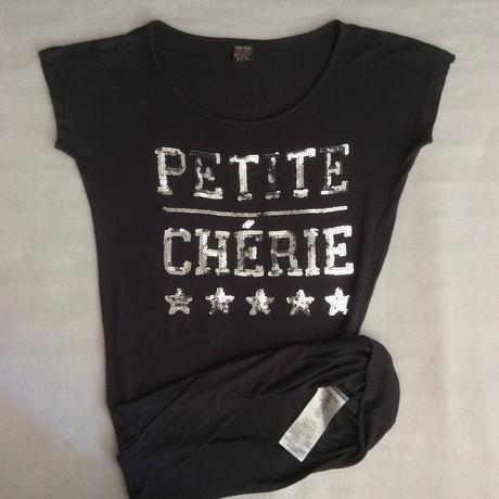 Tričko s flitry   158-164   (12-14 let), 164