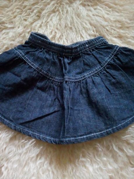 Riflová sukýnka zn.f&f,vel.74, f&f,74