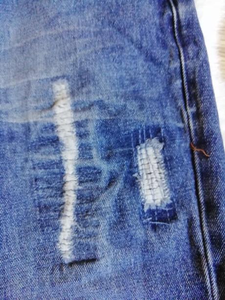 Trhané džíny y.f.k, velikost 170, 170