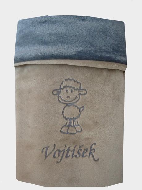 Deka s výšivkou na přání- více barev a obrázků, 