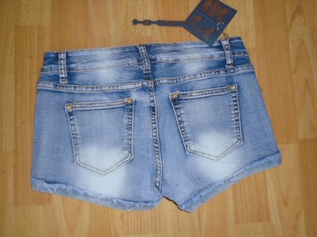 Kraťasy šortky džínové vel 158-170, 158 / 164 / 170