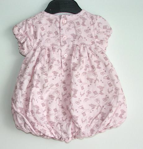 P114 růžové šaty vel. 62, baby boutique, 62