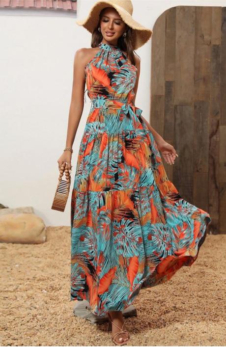 Letní šaty, vel.l - nové, 40 / l