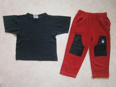 Tepláky + tričko zdarma, vel. 98, 98