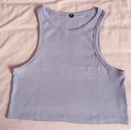 Dívčí letní triko/tílko fialkové sinsay, sinsay,xl