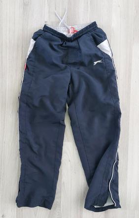 Šusťákové kalhoty vel. 122/128, slazenger,128