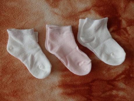 3x kotníkové ponožky (zánovní), f&f,22