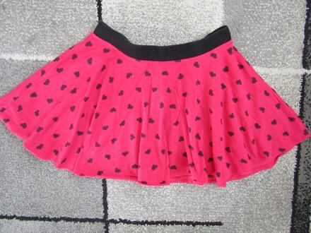 Bavlněná sukýnka pro holku vel.134/140, 134
