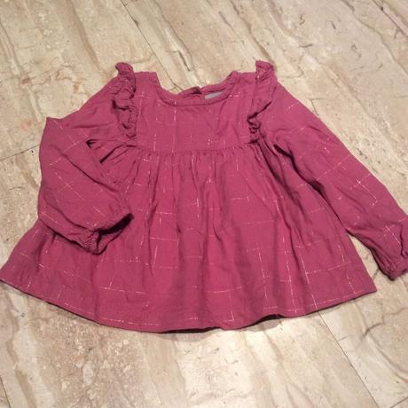 Tunika protkaná zlatou nití zn. primark, primark,80